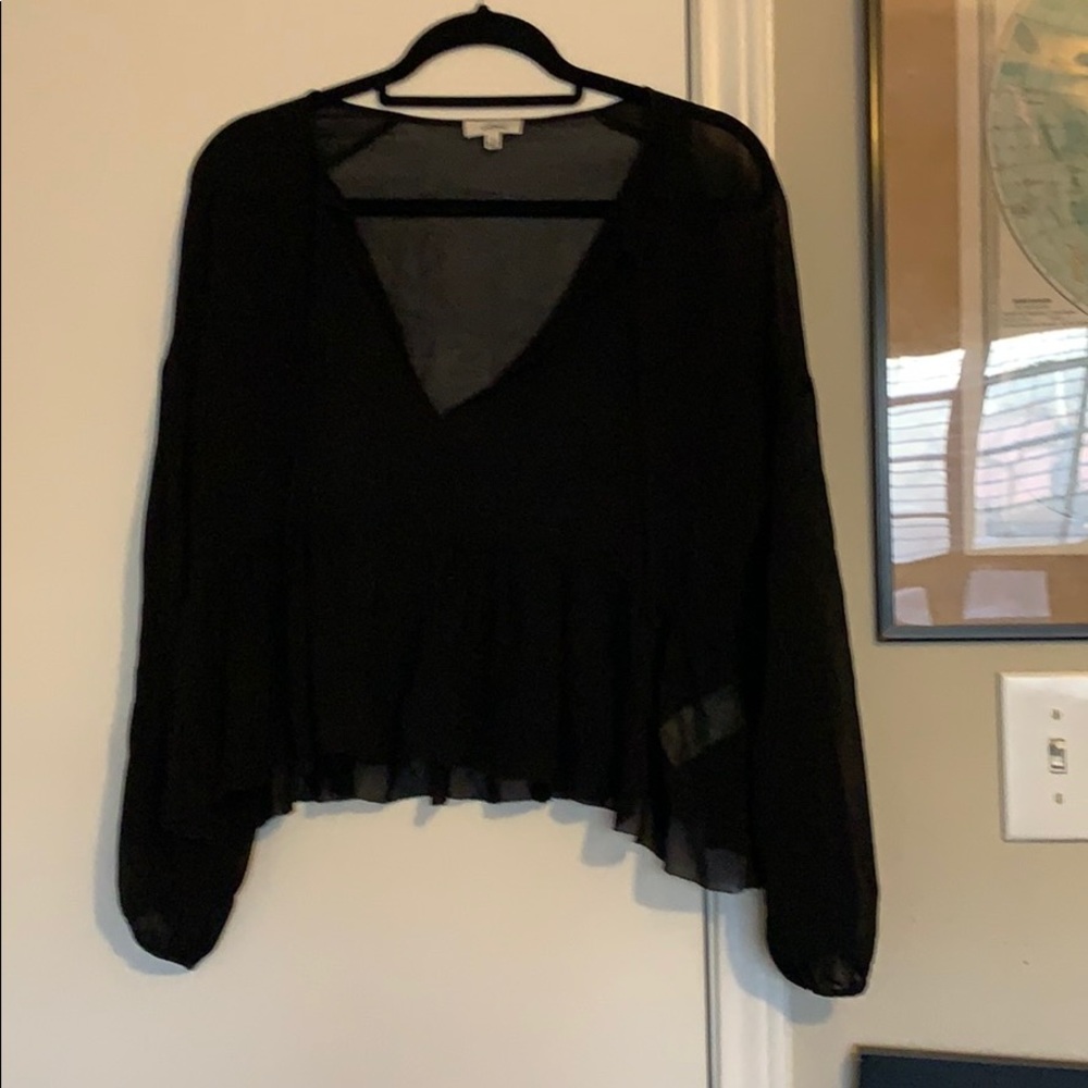 Aritiza Wilfred peplum top